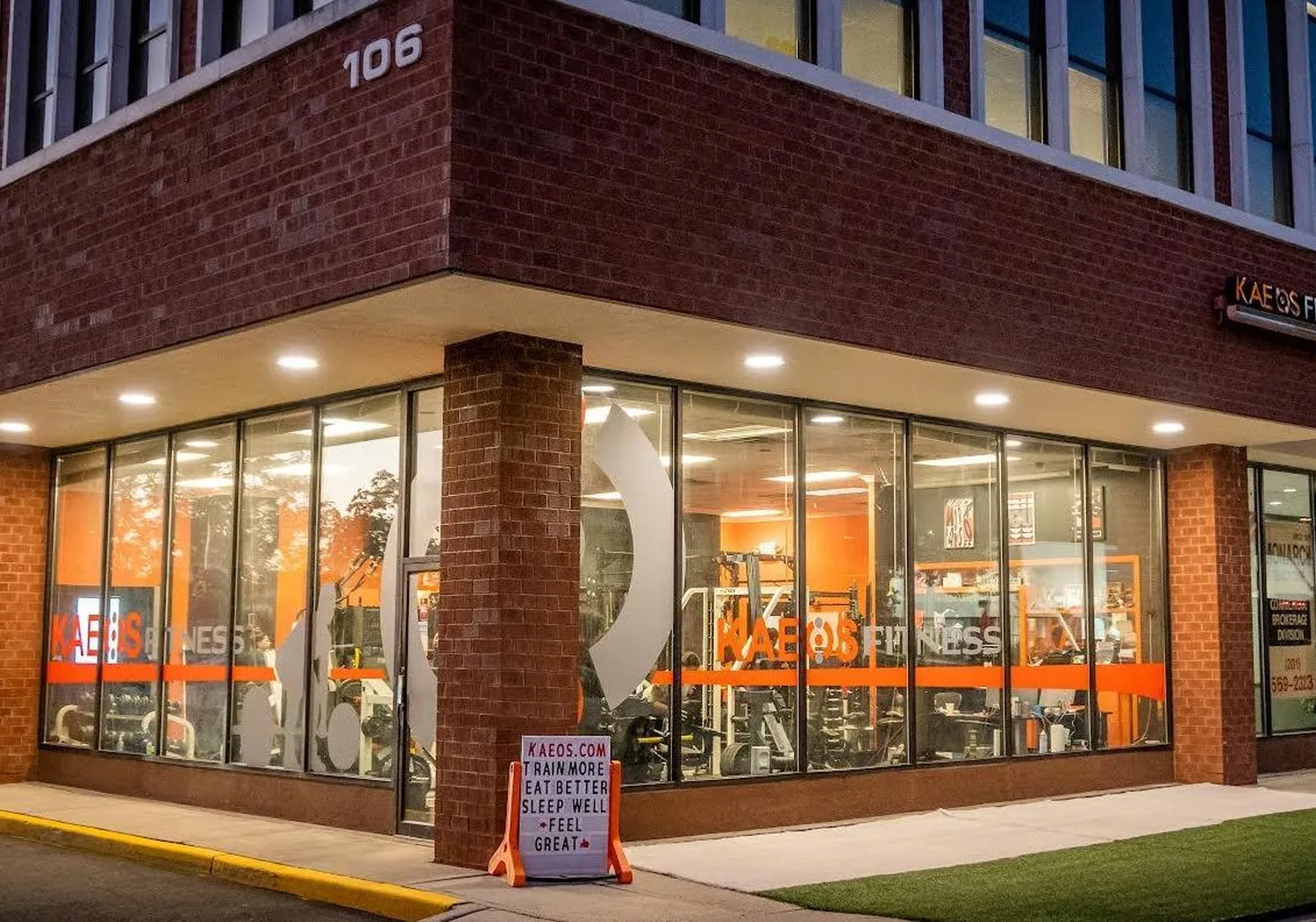 Kaeos Fitness studio on Grand Ave in Englewood, NJ